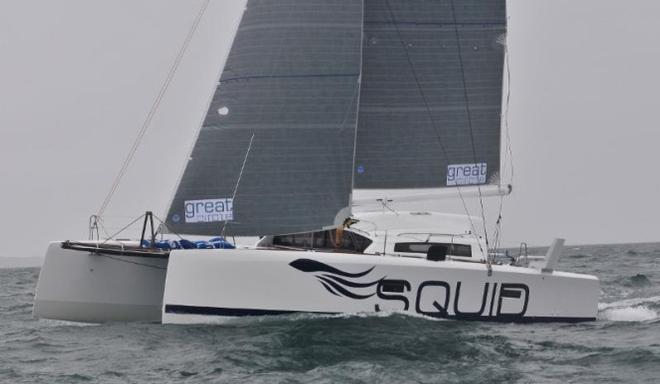 Zed 6 is a return to multihull racing for Belgian, Gerald Bibot who is hoping for a class win - 2015 RORC Transatlantic Race © RORC